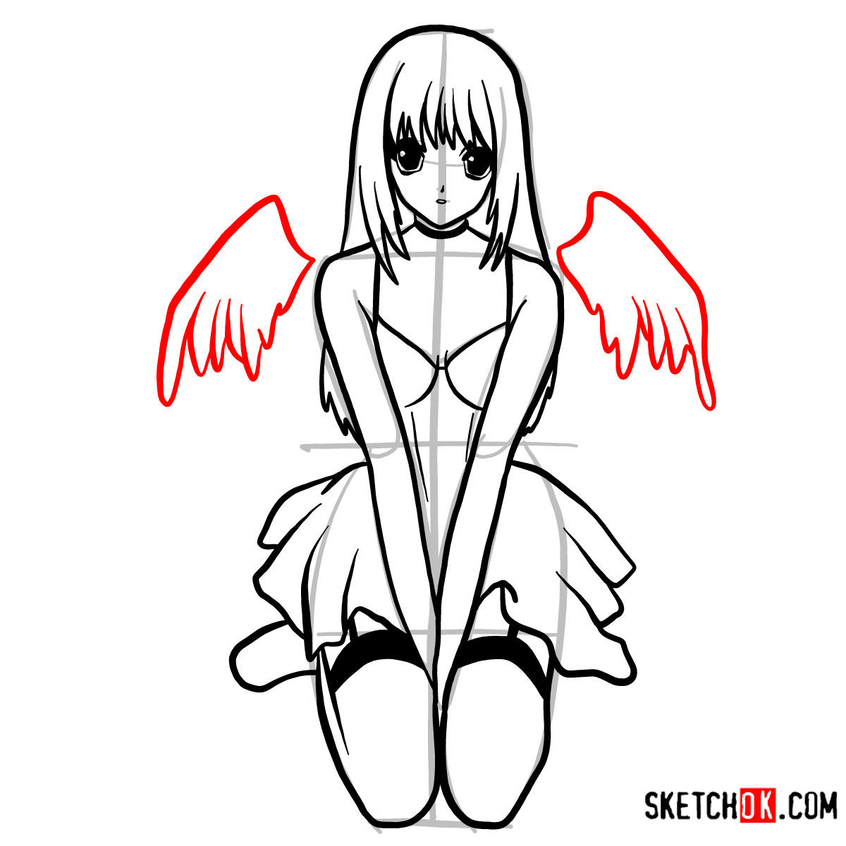1200x1200 how to draw misa amane as an angel death note