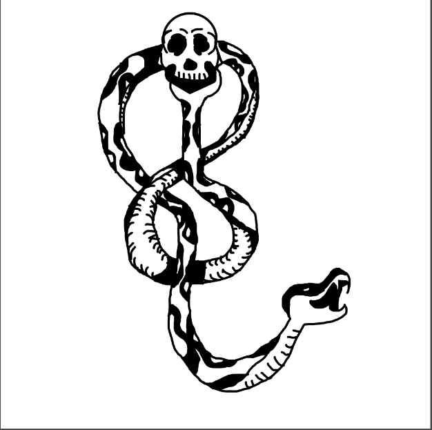 626x623 Death Drawing Snake For Free Download