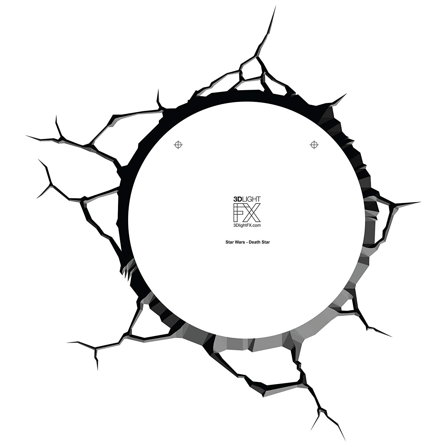 1500x1500 Star Wars Death Star Deco Light, Plastic