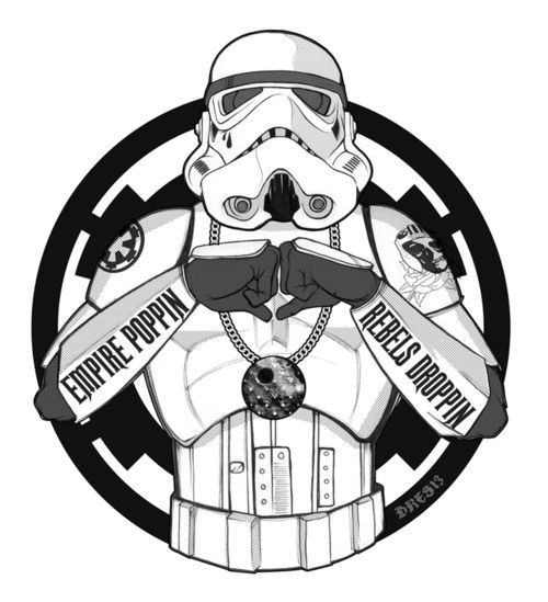 500x549 The Most Hipster Blog Design Star Wars, Star Wars Humor, Star