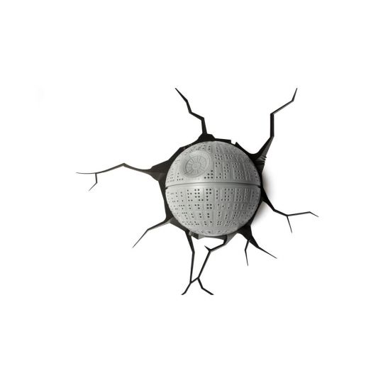 540x540 Blue Sky Wireless Lil' Star Wars Death Star Deco Wall Light
