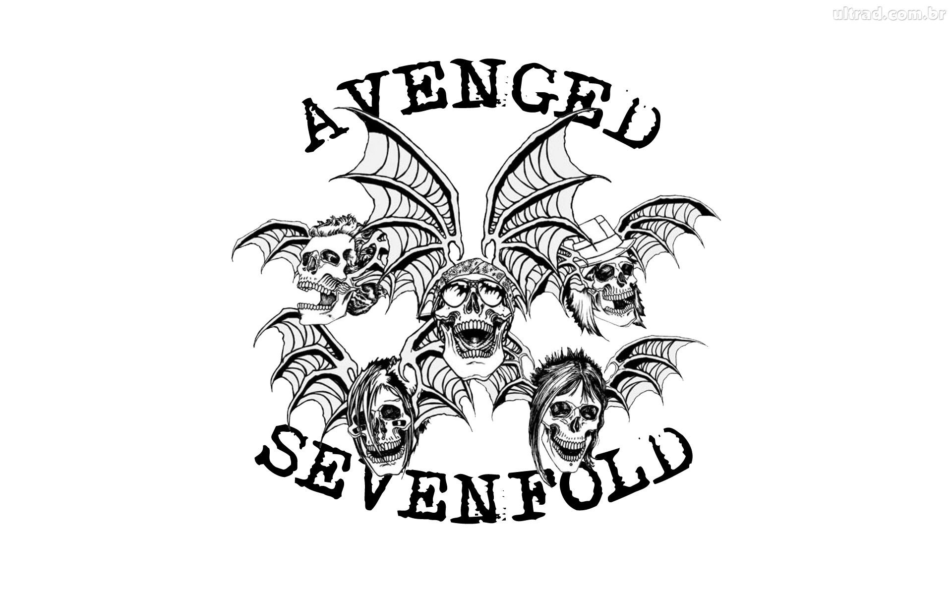 1920x1200 Avenged Sevenfold Death Bat Wallpaper