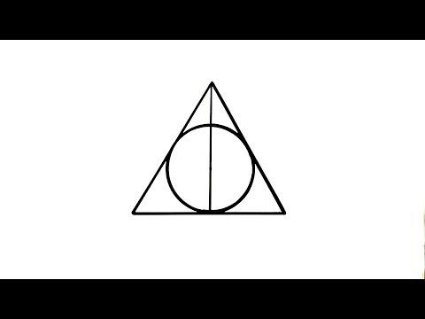 480x360 how to draw the deathly hallows symbol how to draw stuff