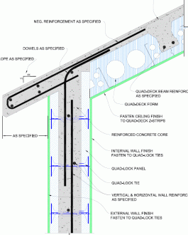 265x330 quad lock icf cad drawings