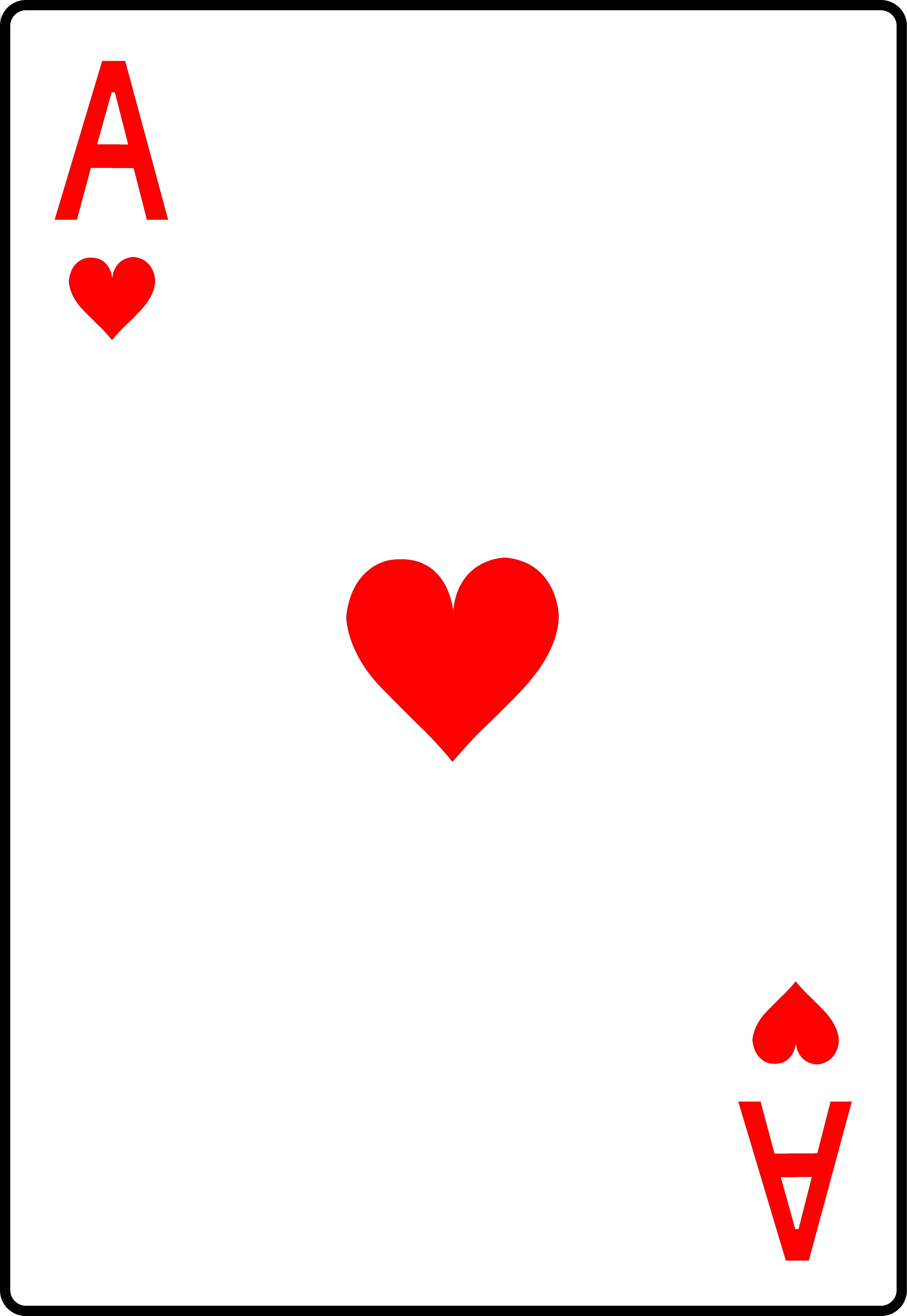 4778x6929 Is This Your Card David Blained Ace Of Hearts, Hearts Playing