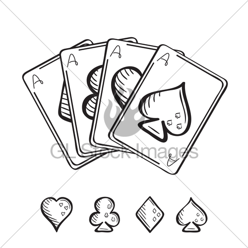 Deck Of Cards Drawing | Free download on ClipArtMag