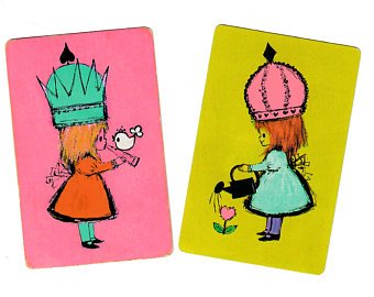 340x270 Tiny Playing Cards Etsy