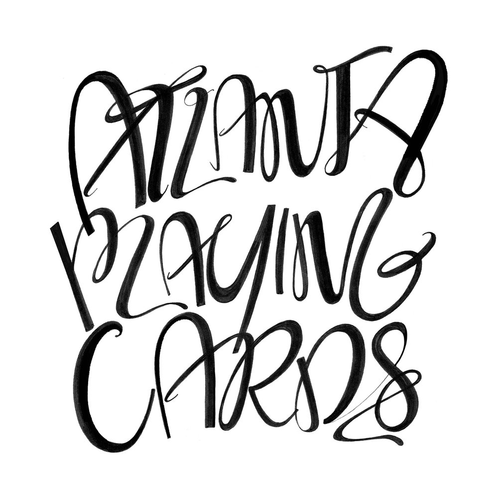 1000x1000 Atlanta Playing Cards Laree Morgan Illustration