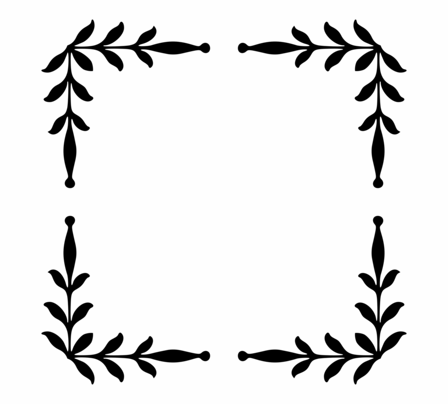 920x830 decorative corners stencil designs drawing decorative