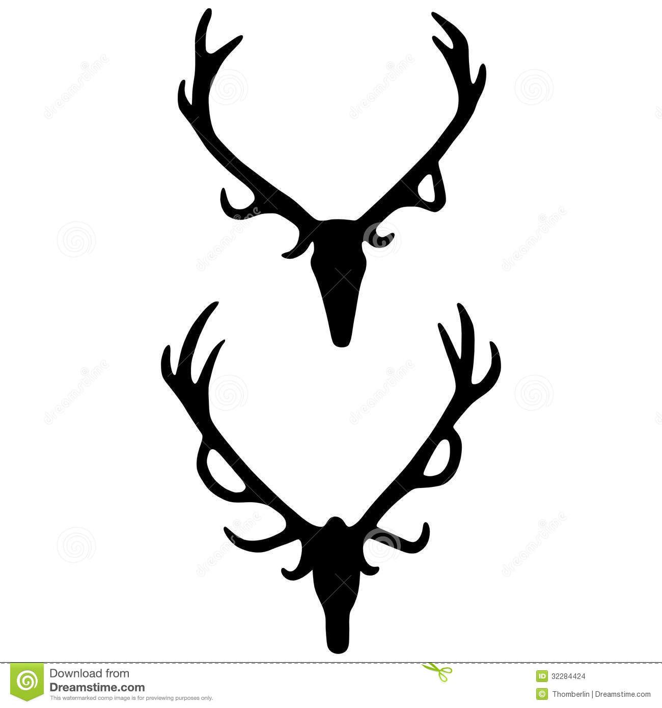 1300x1390 Antlers Vector Deer Drawings Deer Drawing, Skull Silhouette