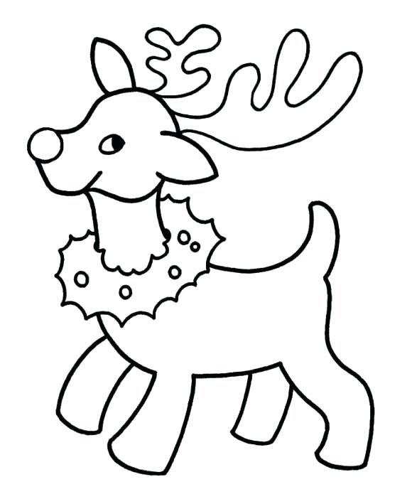 580x709 How Do You Draw A Reindeer Buck Drawing Reindeer Deer Antlers