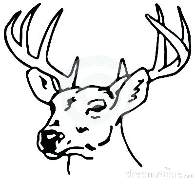 400x370 raindeer drawing reindeer drawing easy reindeer drawing step