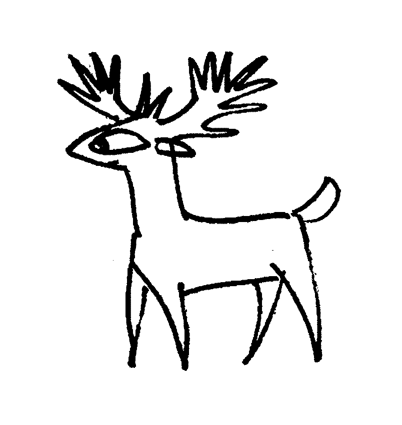 804x848 Deer Coloring Pages For Kids