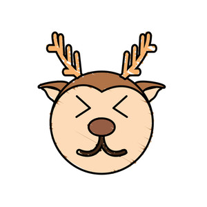 300x300 Deer Drawing Royalty Free Vectors