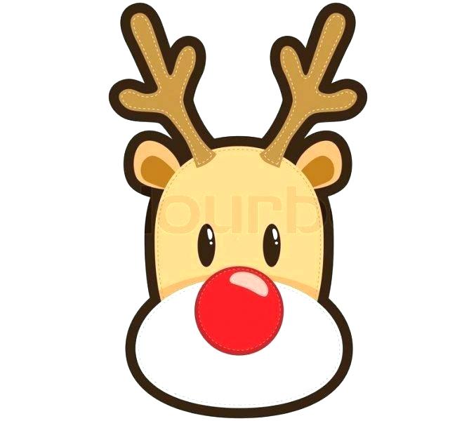 678x600 Drawing Of Reindeer How Reindeer Head Drawing Step