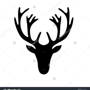 300x300 How To Draw A Deer Head Easy Archives