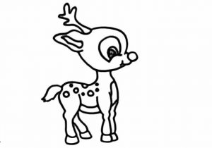 300x210 Deer Drawing Easy How To Draw A Deer In A Few Easy Steps Drawing