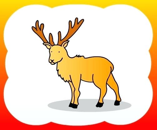 503x415 Deer Drawing For Kids How To Draw Deer For Kids Architectures