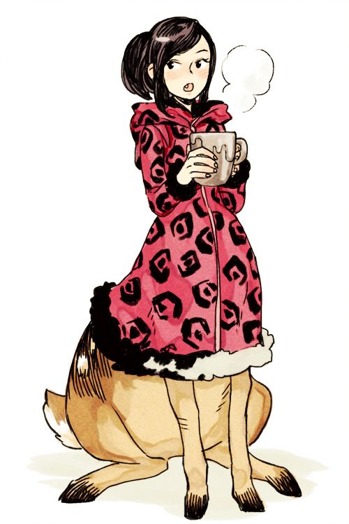 500x750 deer centaur girl