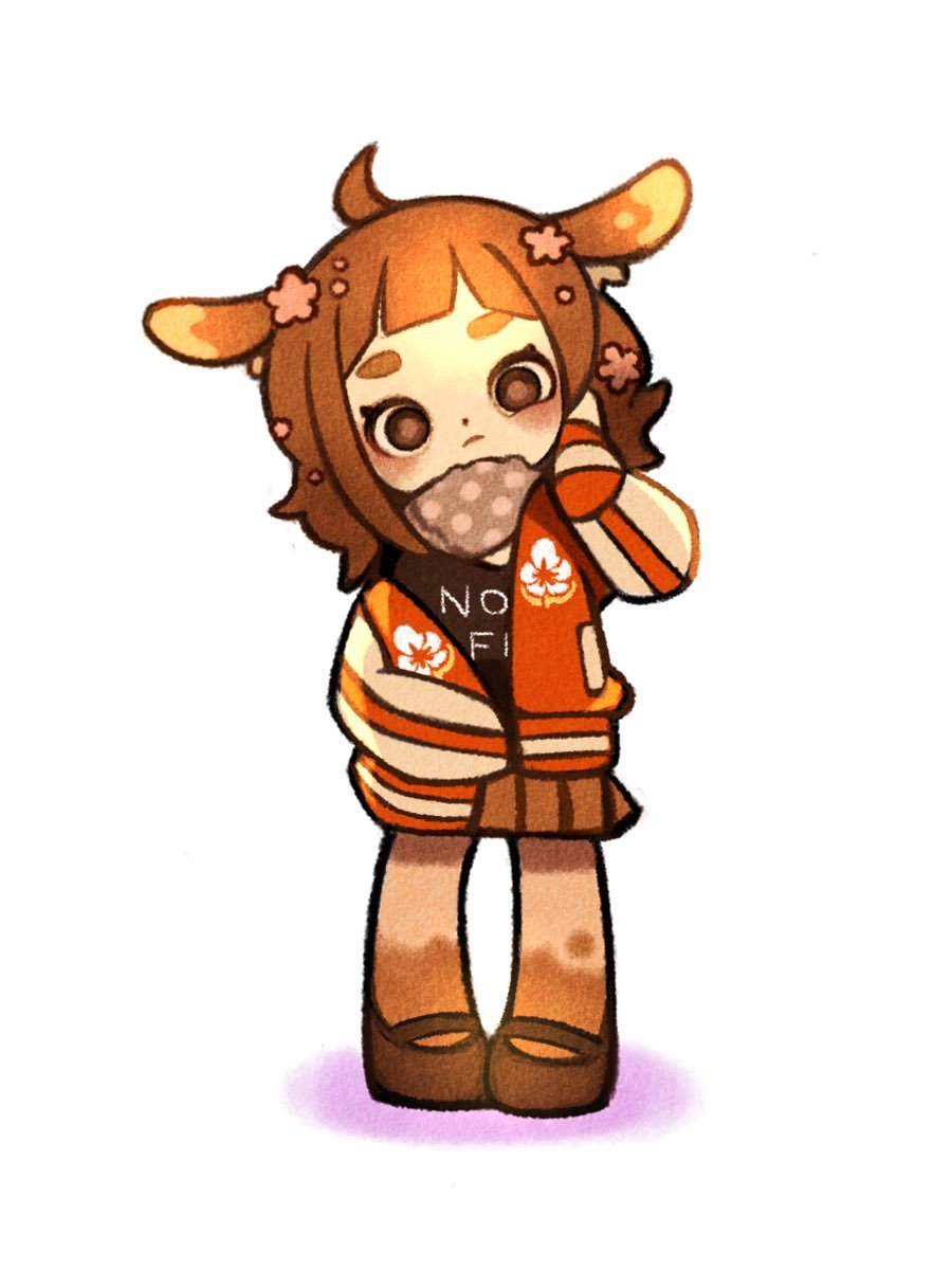900x1200 Ykmblr Deer Girl