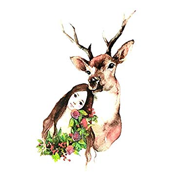 355x355 oottati old school tribe colorful temporary tattoo