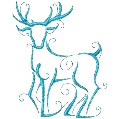 400x400 Reindeer Outline Template Face Template Have Students Add Their