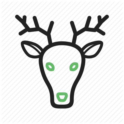 512x512 Dear Drawing Wildlife Transparent Png Clipart Free Download