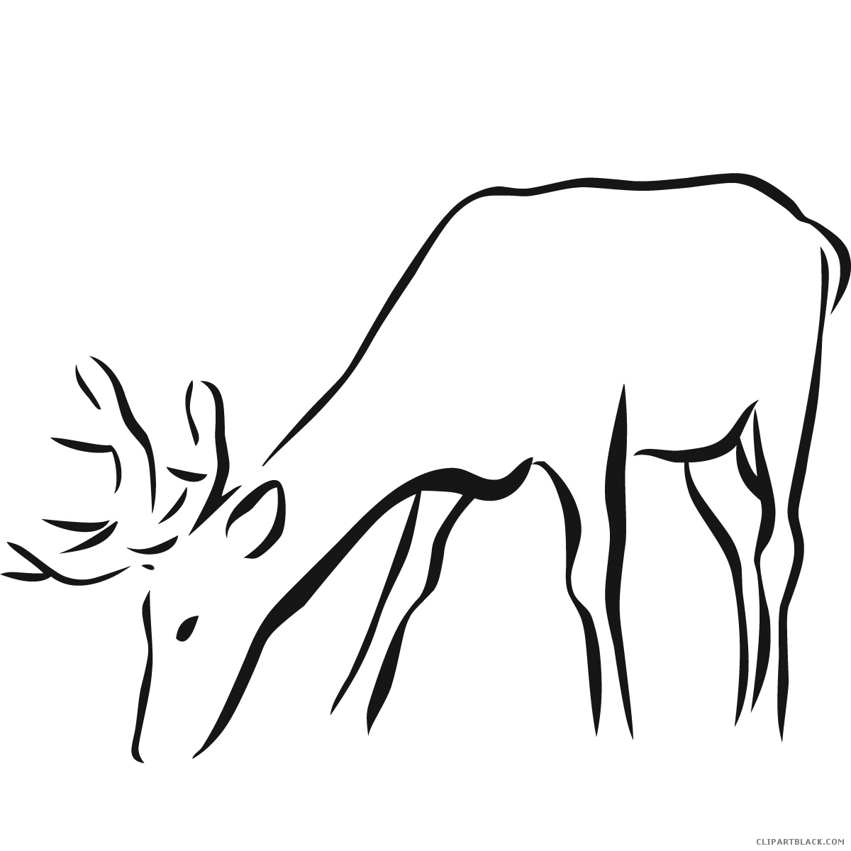 1200x1200 Deer Outline Fun Pics Images