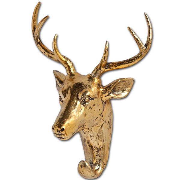 600x600 Gold Deer Wayfair