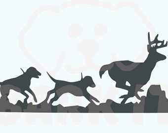 340x270 Deer Drawing Etsy