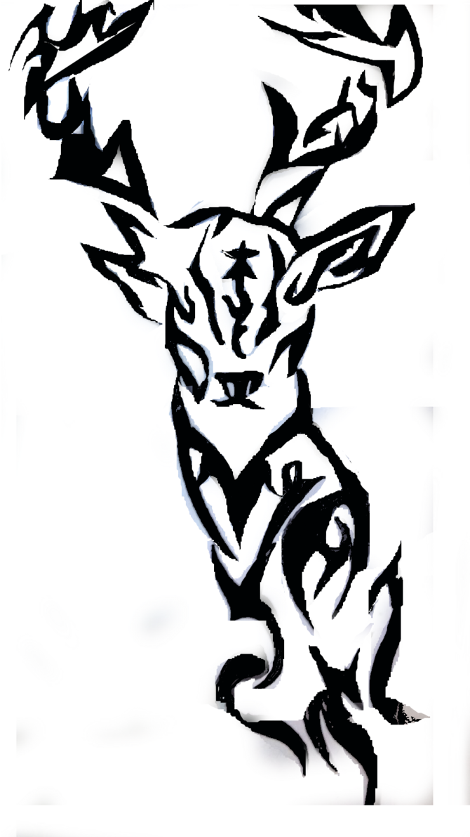 670x1191 Stag Vector Skull Transparent Png Clipart Free Download