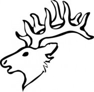 189x185 Deer Antler Clip Art Download Clip Arts