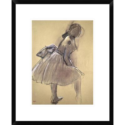 400x400 Global Gallery Profile Of A Dancer Upright