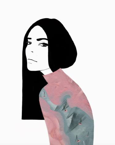 375x473 Original Women Digital Paintings For Sale Saatchi Art