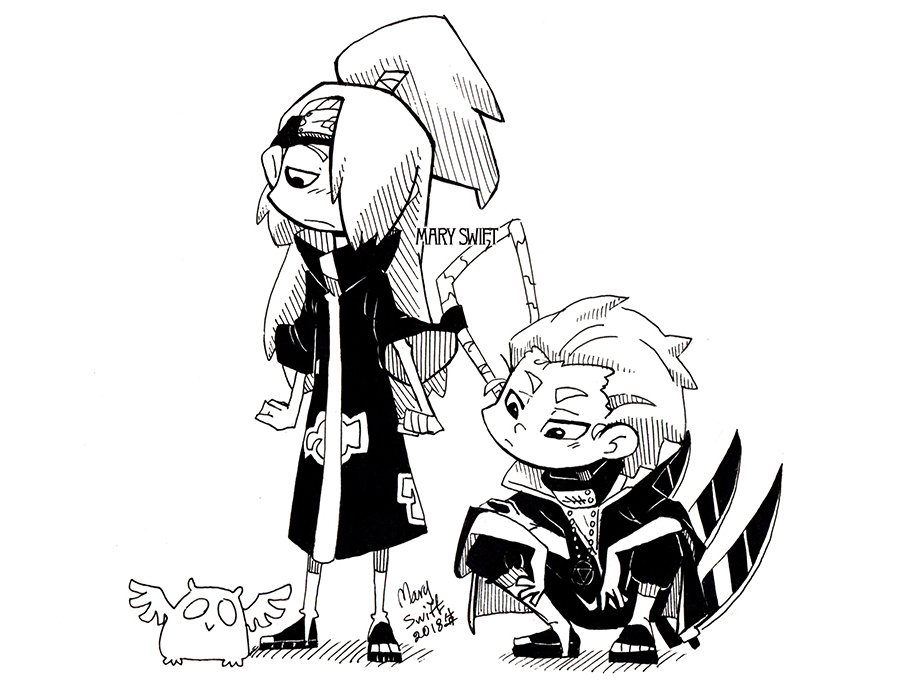 914x685 hidan and deidara