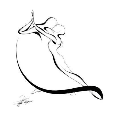 400x400 Dancing Couple Vi Body, Soul, Mind Dancer Tattoo