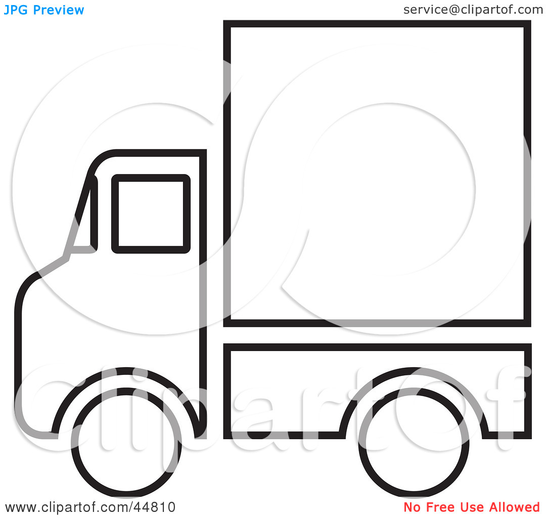 Delivery Truck Drawing