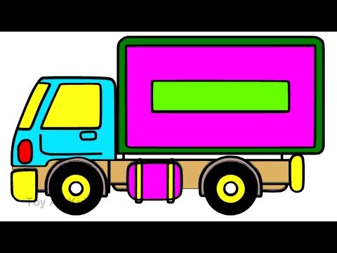 480x360 Draw A Delivery Truck Drawing