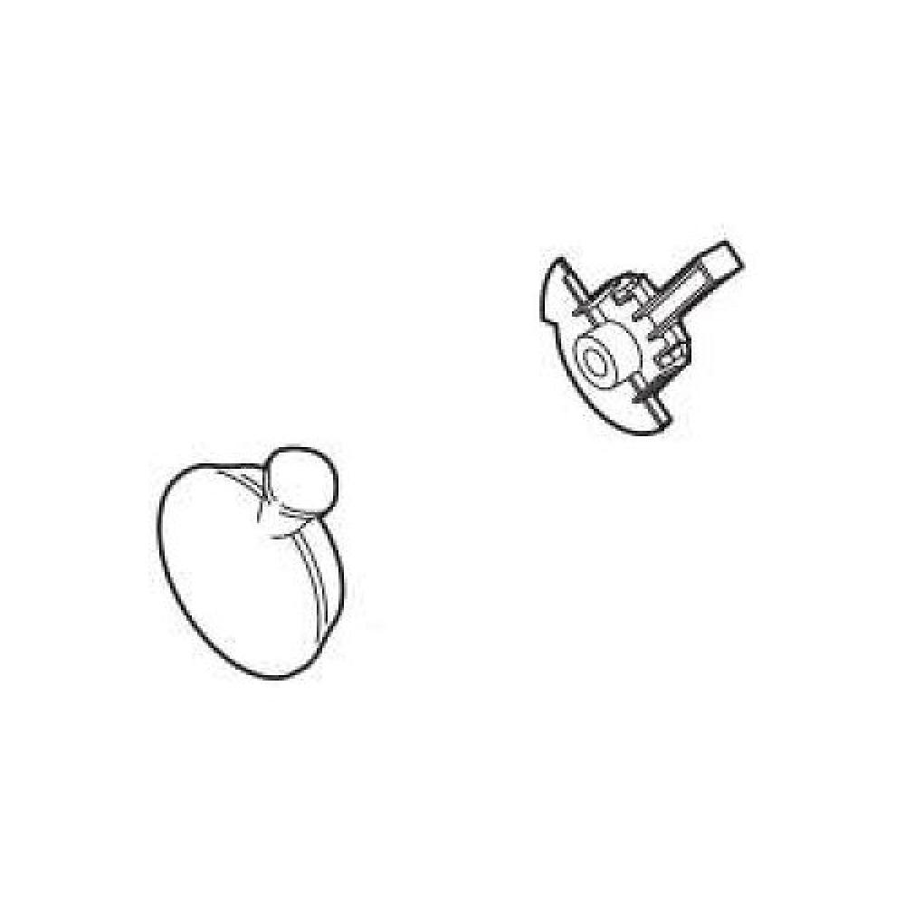 1000x1000 Delta Lockwood Single Metal Temperature Knob And Cover