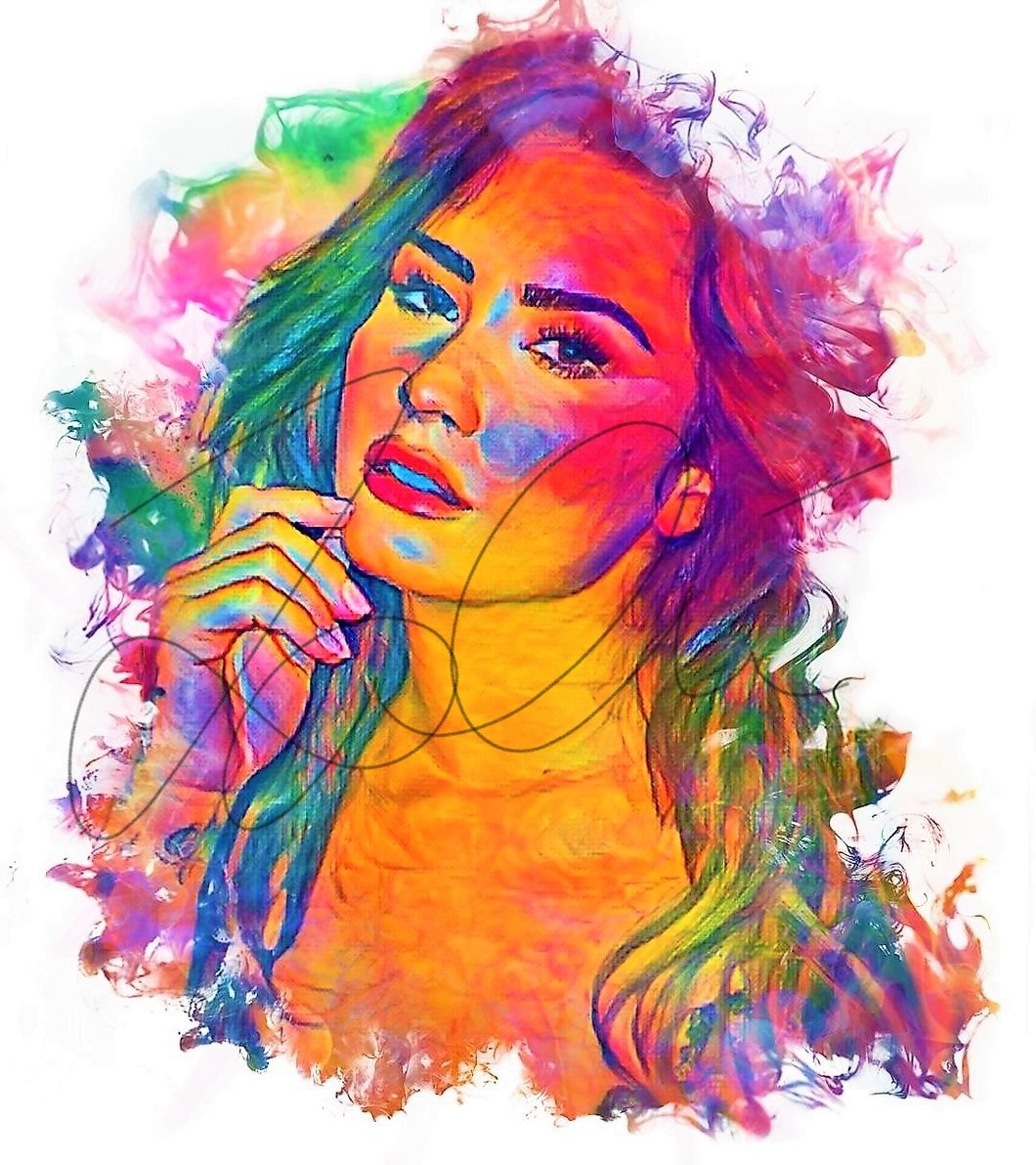 Demi Lovato Drawing | Free download on ClipArtMag