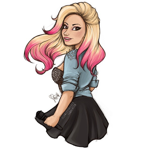602x604 Demi Lovato