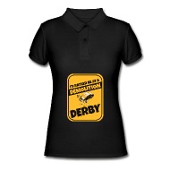 190x190 Funny Demolition Derby Gift Women's Polo Shirt Spreadshirt