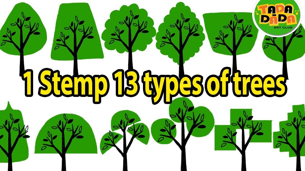 1280x720 Learn How To Draw Type Of Trees Its Kids Zone Blog