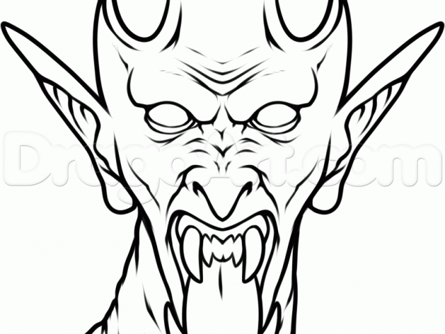 640x480 Drawn Demon