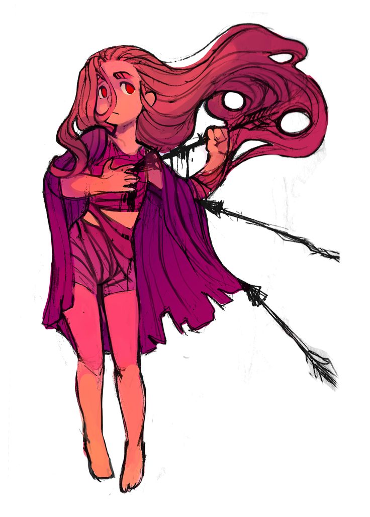 736x1028 Drawn Demon Cartoon