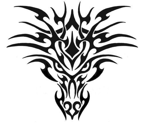 500x428 demonic tribal tattoos small ideas and designs