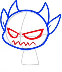 262x302 How To Draw How To Draw A Devil For Kids