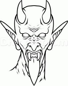 236x297 Beautiful Devil Clipart Demon Head