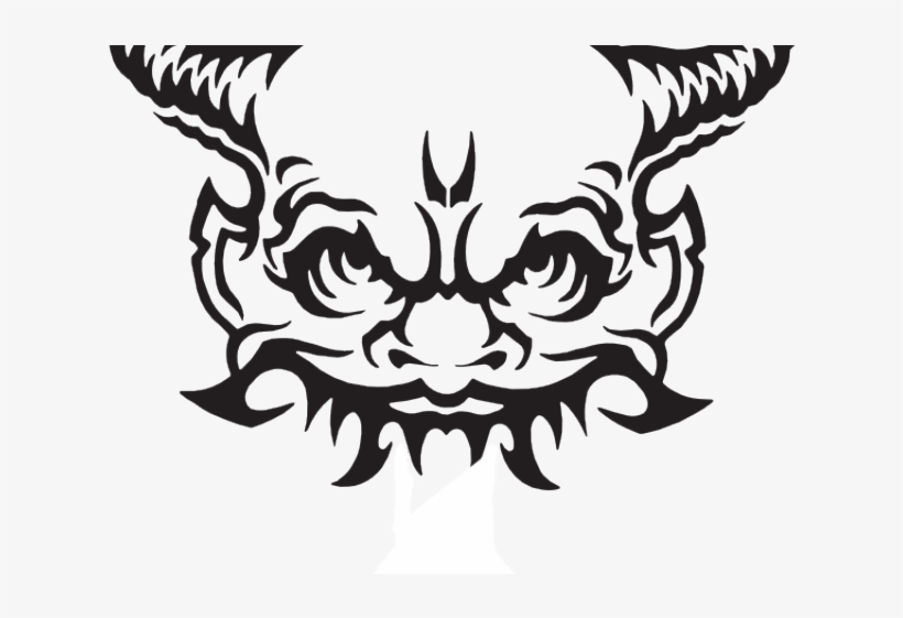 820x561 Demon Clipart Line Art