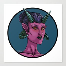 264x264 Demon Girl Canvas Prints